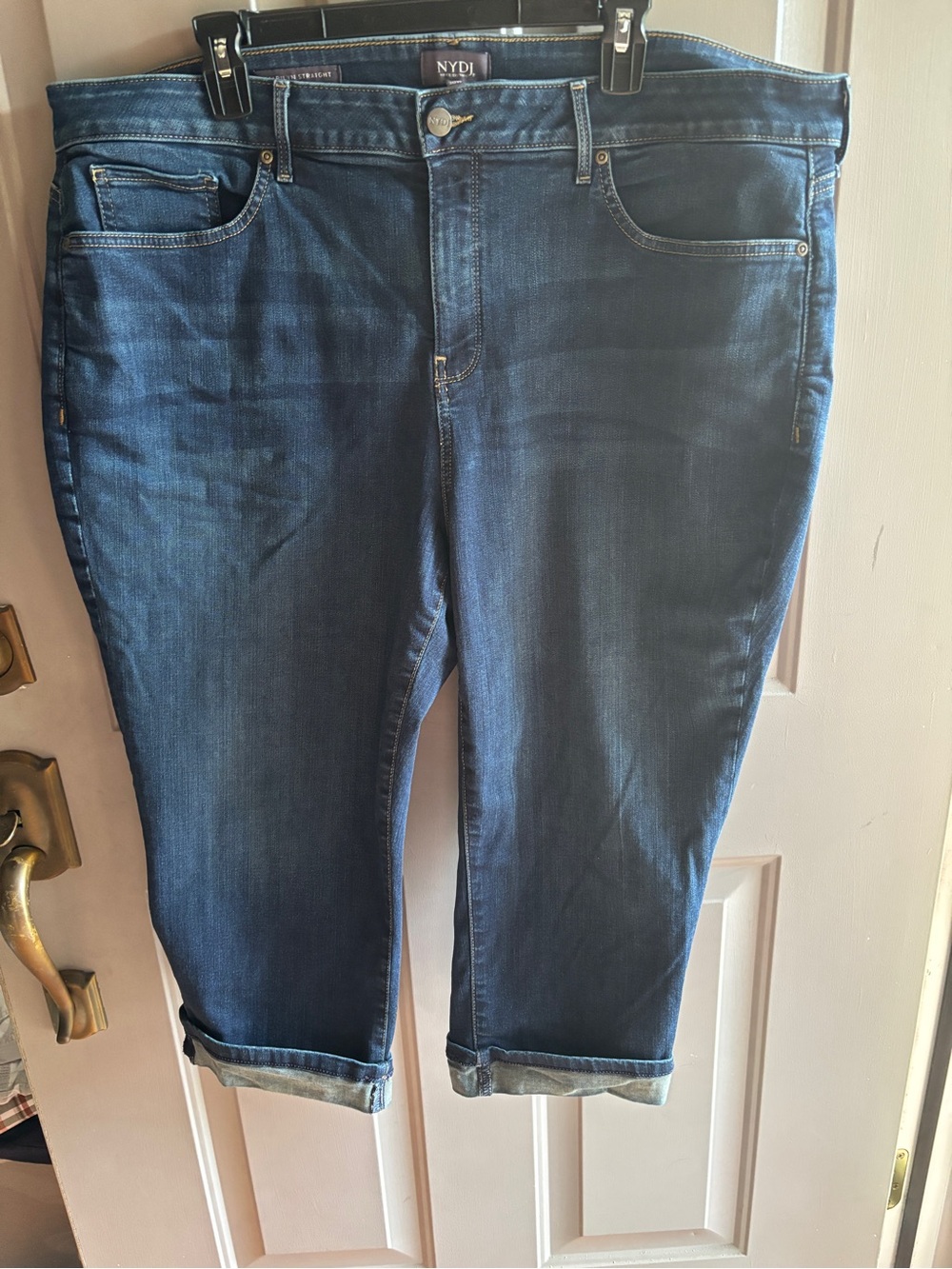 NYDJ Dark Blue Capri Jeans for Women size 20W